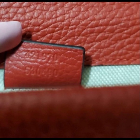 🎊SOLD🎊Gucci Hibiscus Red Dionysus Calfskin Bag - Picture 8 of 11